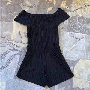 Black romper.